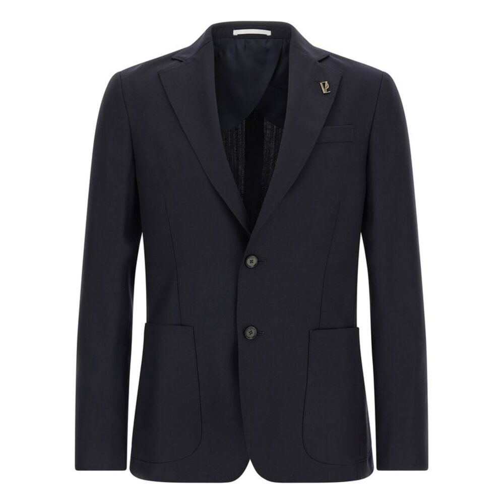 Pal Zileri Blue Wool Men's Blazer
